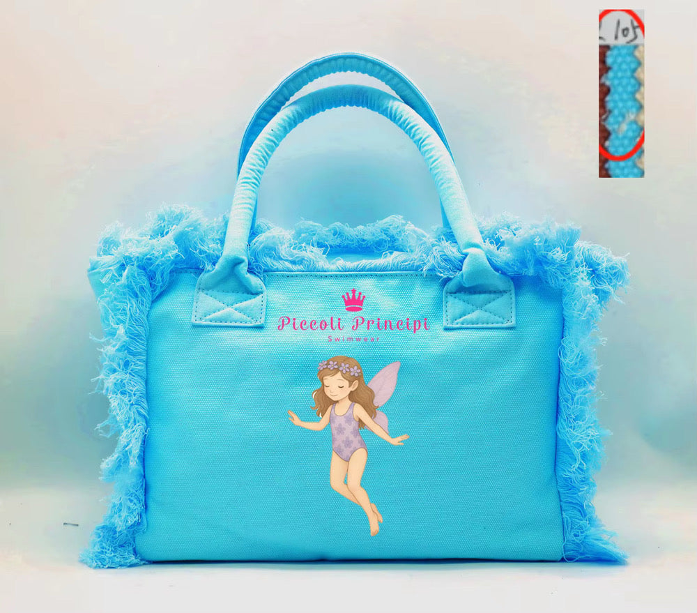 FAIRY BEACH BAG TURQUOISE