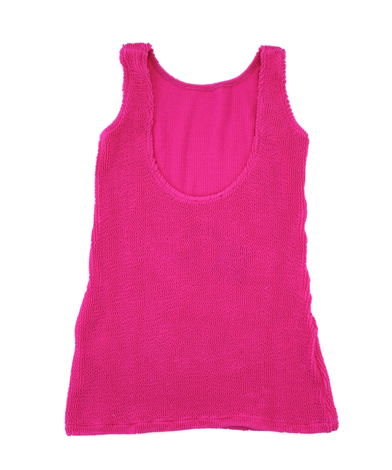 ILARY DRESS BUBBLE PINK CRINKLE
