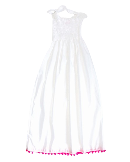 MALTA  LONG DRESS WHITE