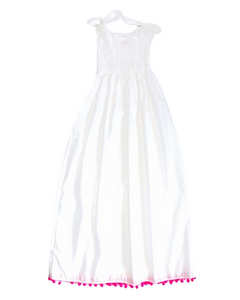MALTA  LONG DRESS WHITE