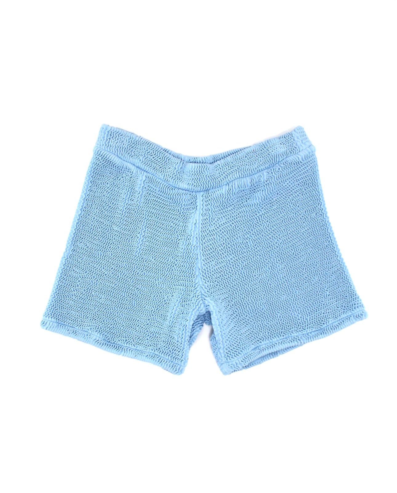 IBIZA SHORTS BABY BLUE CRINKLE