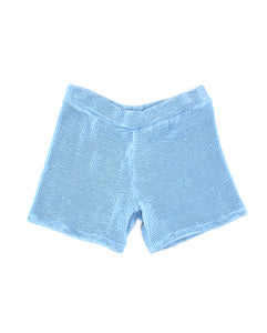IBIZA SHORTS BABY BLUE CRINKLE
