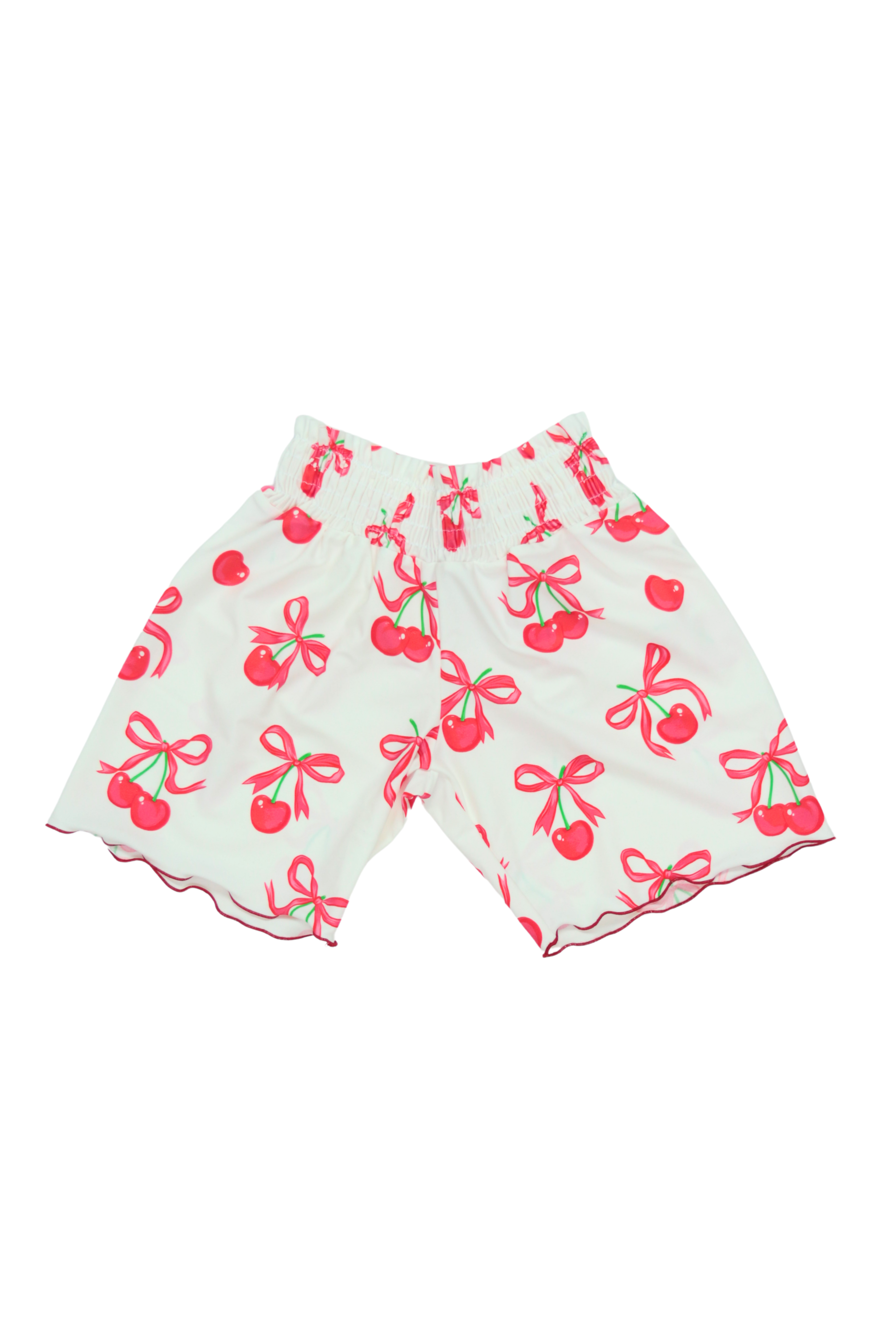 LARA SHORTS CHERRIES AND BOWS