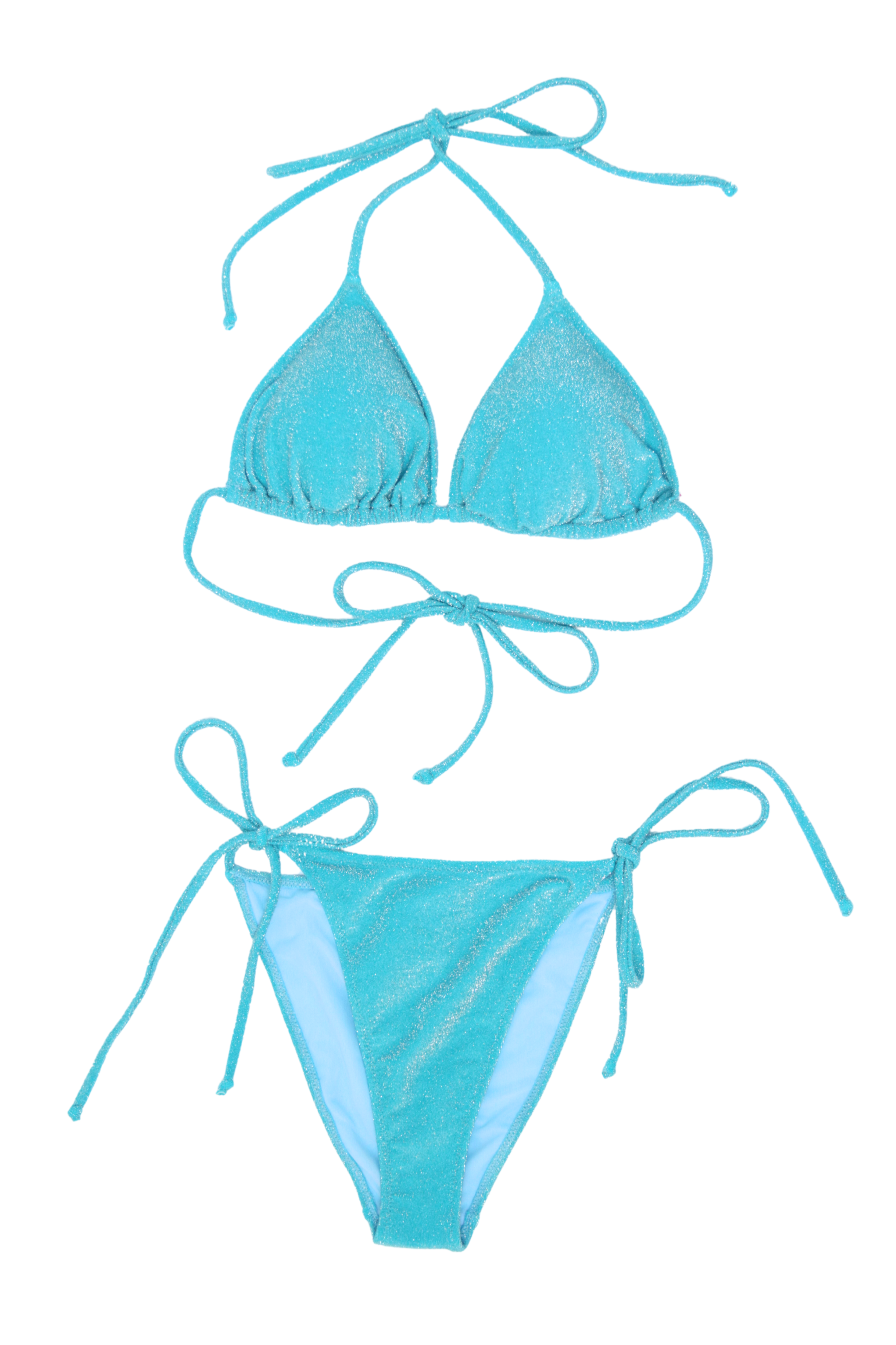 MARIA LUREX SKY BLUE