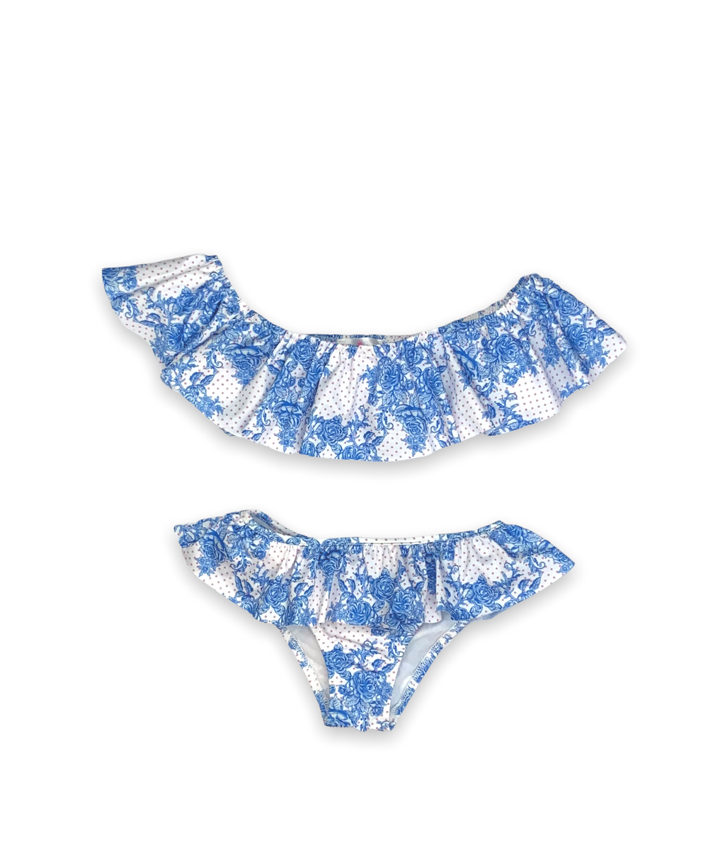 CLOE BLUE STARS BIKINI - Piccoli Principi Swimwear