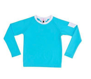 ALEXANDER RASHGUARD UPF50+  BABY BLUE - Piccoli Principi Swimwear