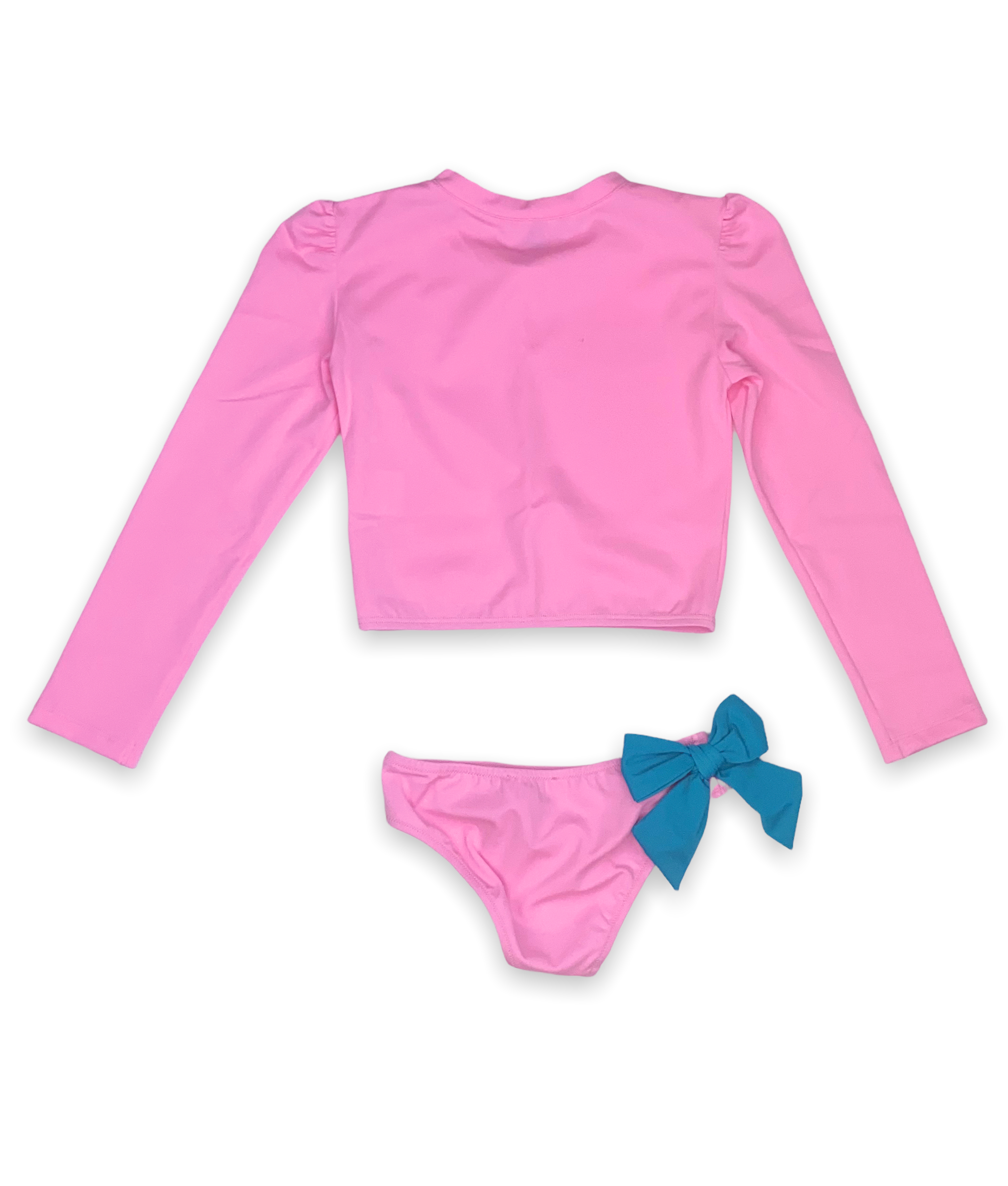 MARTINICA RASH GUARD TWO PIECE HOLLYWOOD PINK - Piccoli Principi Swimwear